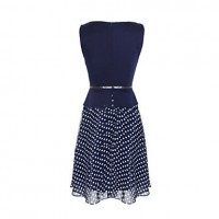 Vestido dois tons
